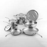 Thor Kitchen 10-piece Tri-ply Stainless Steel Cookware Set