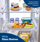 GE® 23.5 Cu. Ft. Counter-Depth Side-By-Side Refrigerator with LED Light Walls and Extra Tall Dispenser