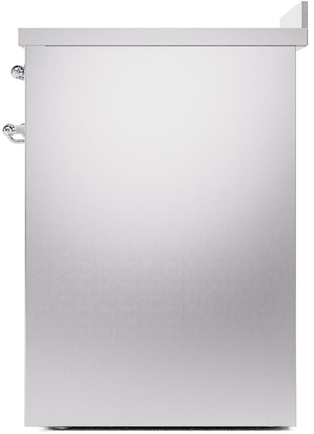 Nostalgie II 30 Inch Electric Freestanding Range in Stainless Steel with Chrome Trim