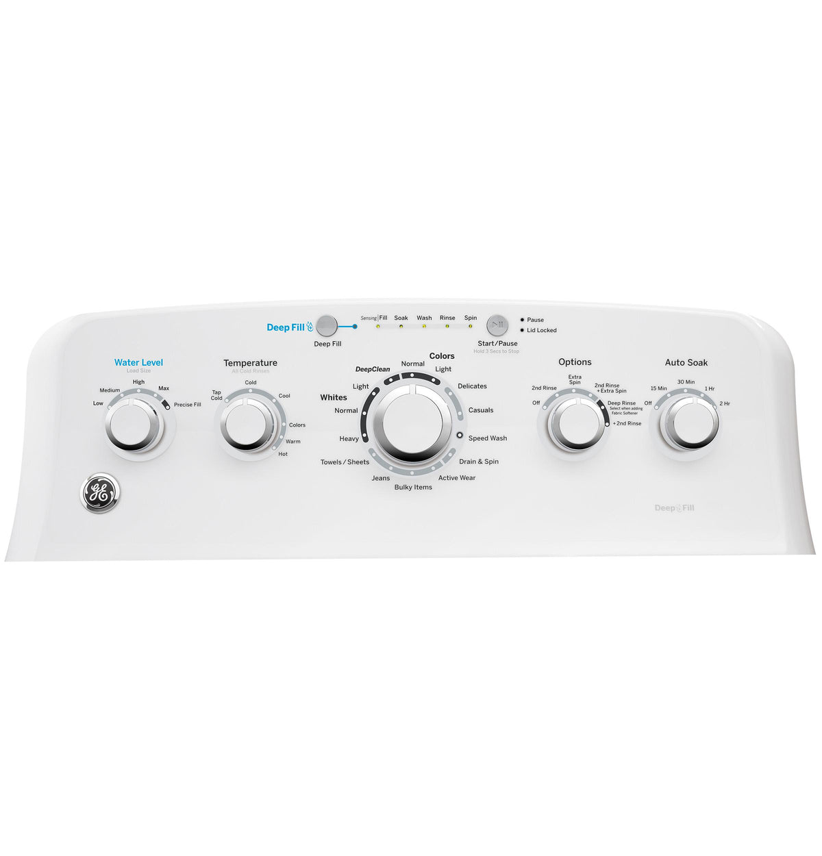 GE® 4.5 cu. ft. Capacity Washer with Stainless Steel Basket
