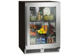 24" ADA height compliant Indoor Refrigerator with fully integrated panel-ready solid door, hinge right, with lock
