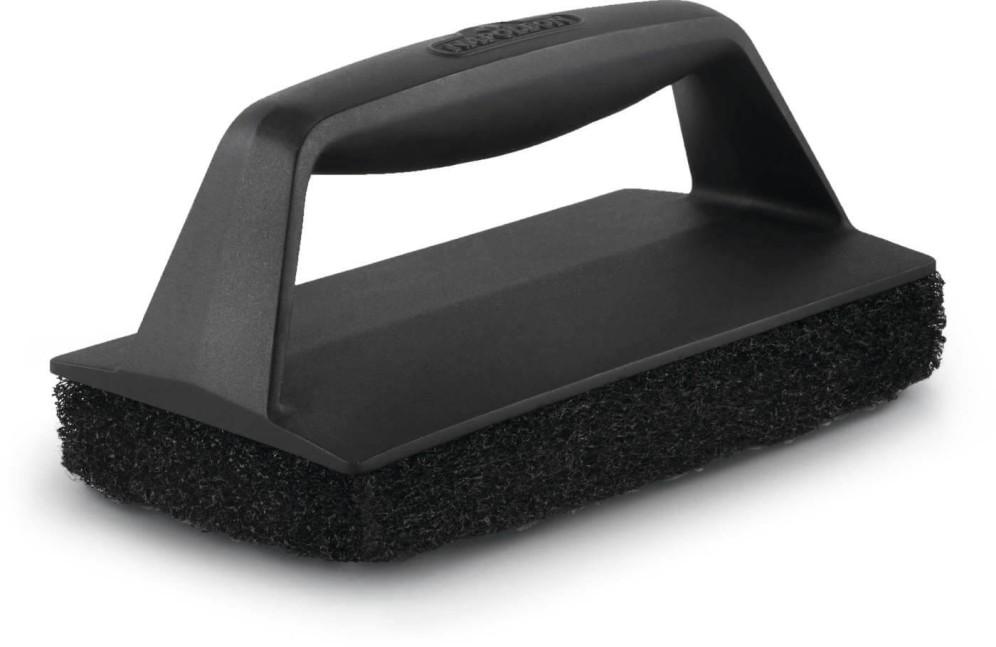 Abrasive Scrubber for Porcelain Coated Cast Iron Cooking Grids