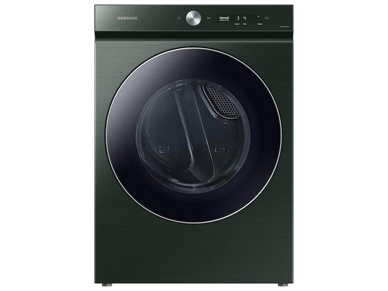 Bespoke 7.6 cu. ft. Ultra Capacity Gas Dryer with AI Optimal Dry and Super Speed Dry in Forest Green