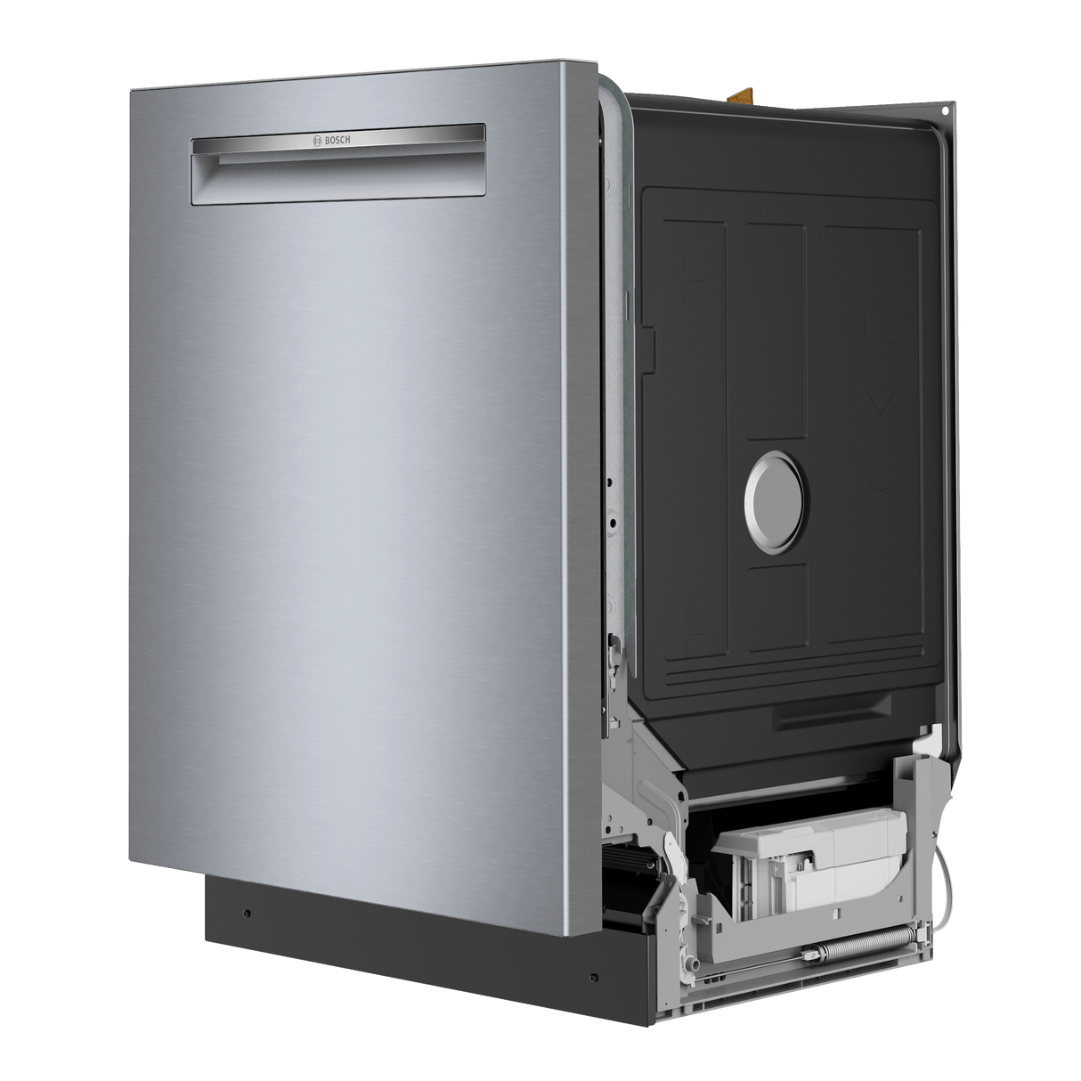 300 Series, built-under dishwasher, 24'', Brushed steel anti-fingerprint