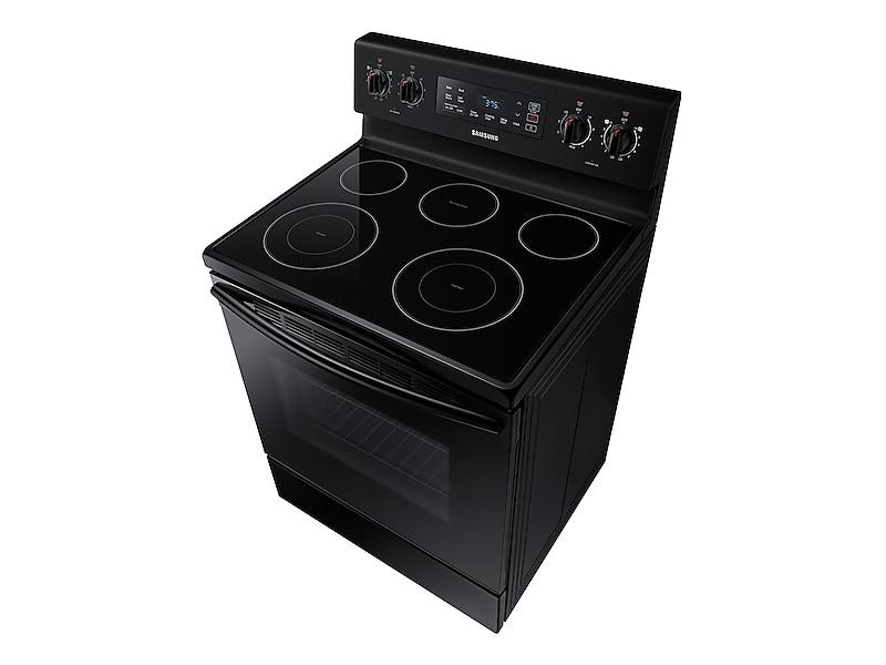 5.9 cu. ft. Freestanding Electric Range with Two Dual Power Elements in Black