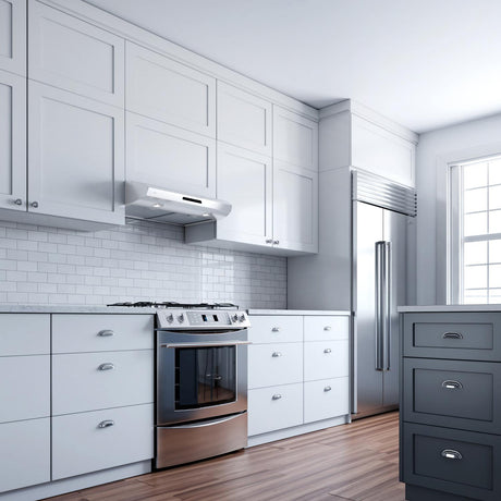 30" 350 CFM Under Cabinet Range Hood White