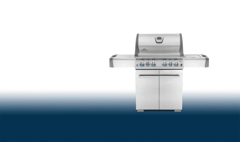 LA 400 Grill with Side Burner / Infrared Rear Burner - DISCONTINUED
