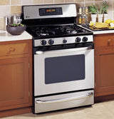 GE Profile 30" Free-Standing Dual Fuel Range