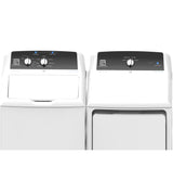 GE® 7.4 cu. ft. Capacity aluminized alloy drum Commercial Electric Dryer with Sensor Dry, Built-In App Payment System SITE WIFI REQUIRED