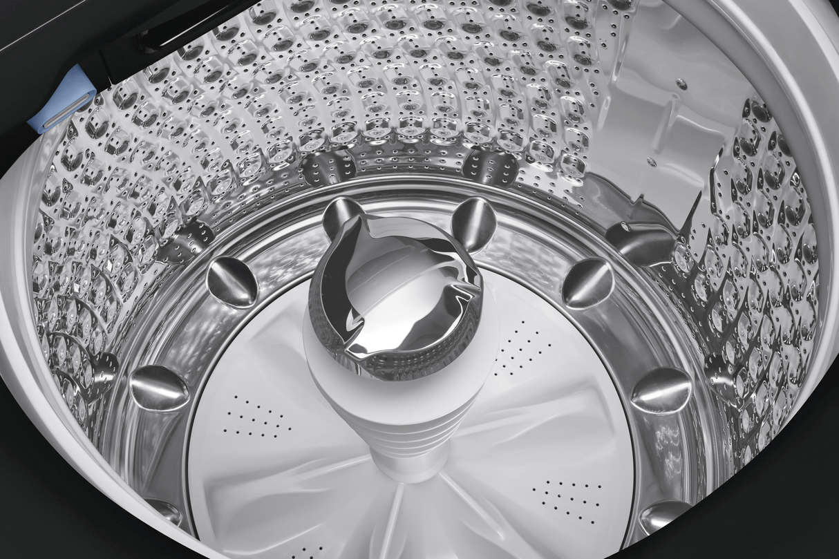 5.4 cu. ft. Extra-Large Capacity Smart Top Load Washer with ActiveWave™ Agitator and Super Speed Wash in Brushed Black