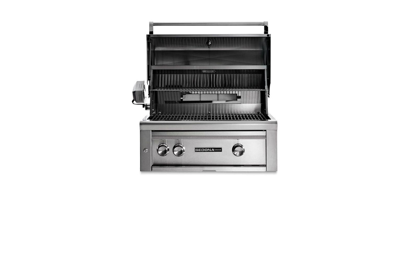 30" SEDONA BUILT-IN GRILL WITH ROTISSERIE, 1 PROSEAR INFRARED BURNER AND 1 STAINLESS STEEL BURNER (L501PSR)