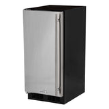 15-In Built-In All Refrigerator with Door Style - Stainless Steel, Door Swing - Left