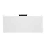 Forno Bari Espresso 30-Inch Under Cabinet Range Hood, White, 600 CFM, LED Lighting, Dishwasher-Safe Baffle Filters, 3-Speed Fan Control
