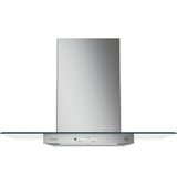 GE Profile™ Series 30" Wall-Mount Glass Canopy Chimney Hood