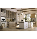 Monogram 30" Integrated Glass-Door Refrigerator for Single or Dual Installation