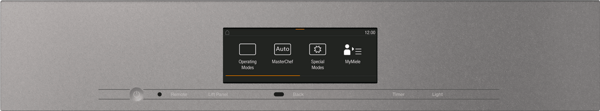 DGC 7840 AM Graphite grey - 24" Compact Combi-Steam Oven XL for steam cooking, baking, roasting with roast probe + menu cooking.