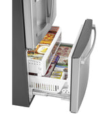 GE® 27.7 Cu. Ft. Fingerprint Resistant French-Door Refrigerator with Door In Door