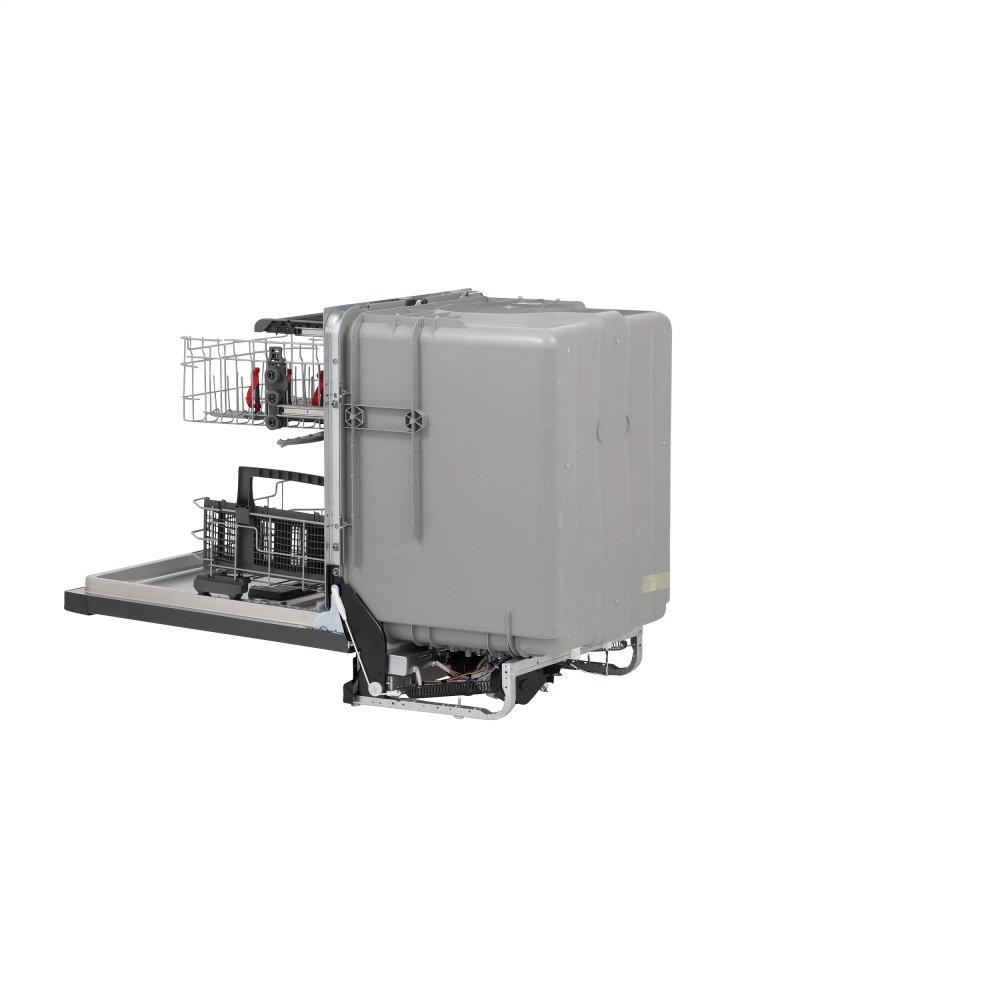 GE® Hybrid Stainless Steel Interior Dishwasher with Hidden Controls