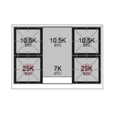 ILVE UND40FNMPMGG Nostalgie II Noblesse 40 inch Dual Fuel Range (Natural Gas, Triple Glass Door, Graphite Matte, Brass)