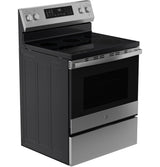 GE Profile™ ENERGY STAR® 30" Smart Free-Standing Electric Convection Range with No Preheat Air Fry and EasyWash™ Oven Tray