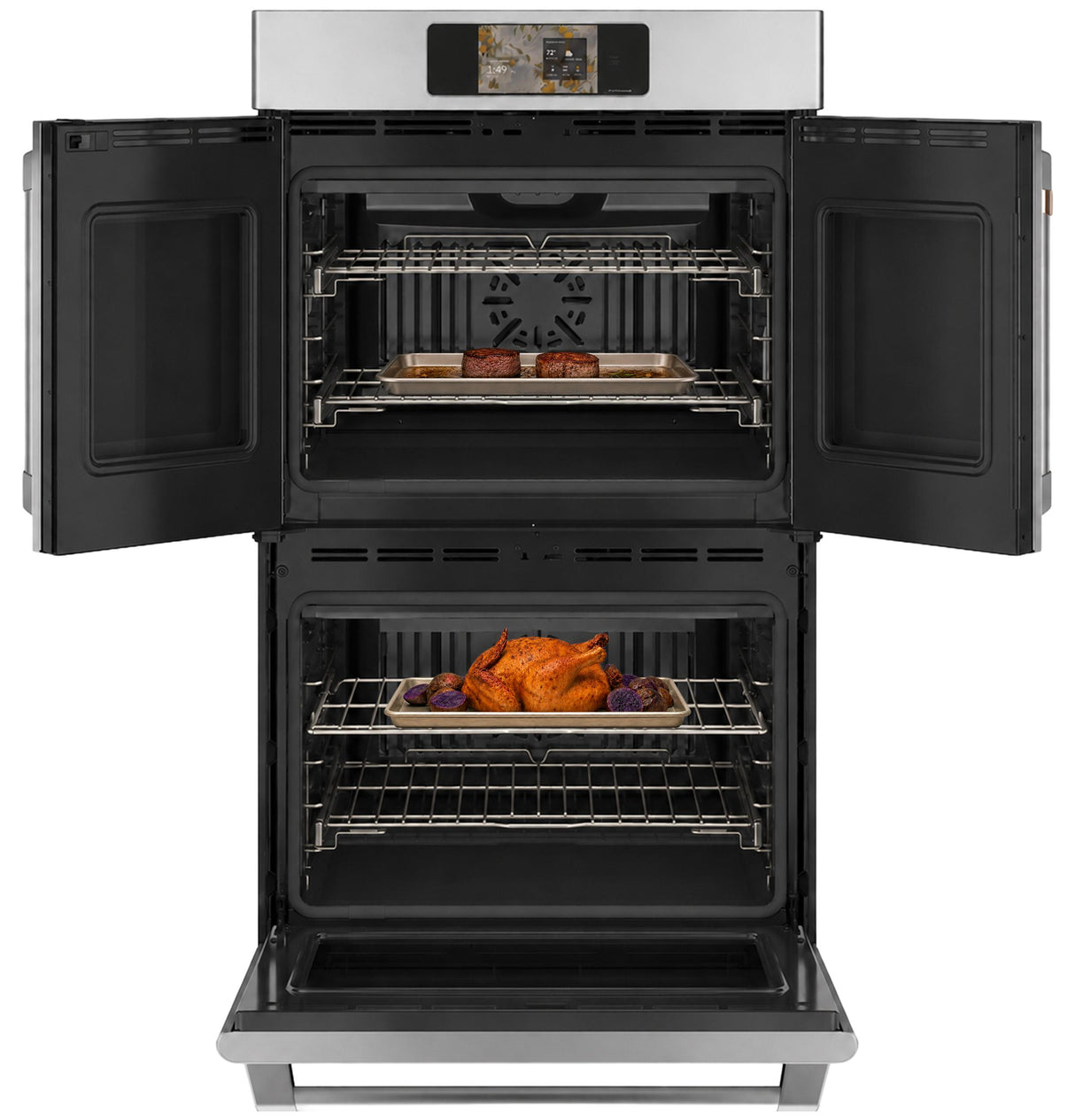 CAF(EBACK)™ Professional Series 30" Smart Built-In Convection French-Door Double Wall Oven