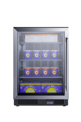 24" Wide Commercial Display Freezer