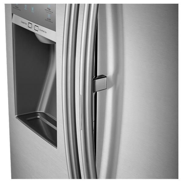 36" Wide, 30 cu. ft. Capacity 3-Door French Door Food ShowCase Refrigerator with Dual Ice Maker (Stainless Steel)