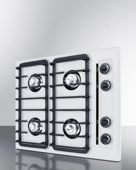 24" Wide 4-burner Gas Cooktop