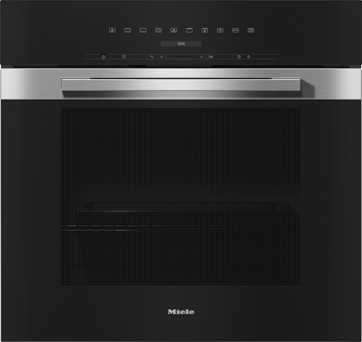 H 7280 BP Clean Touch Steel - 30 Inch Convection Oven with clear text display, connectivity, and Self Clean.