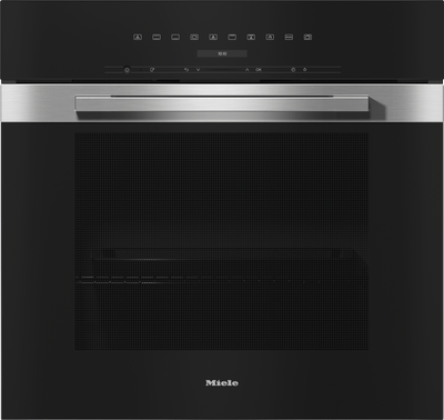 H 7280 BP Clean Touch Steel - 30 Inch Convection Oven with clear text display, connectivity, and Self Clean.