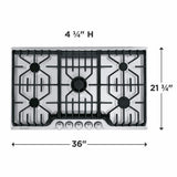 Frigidaire Professional 36" Gas Cooktop