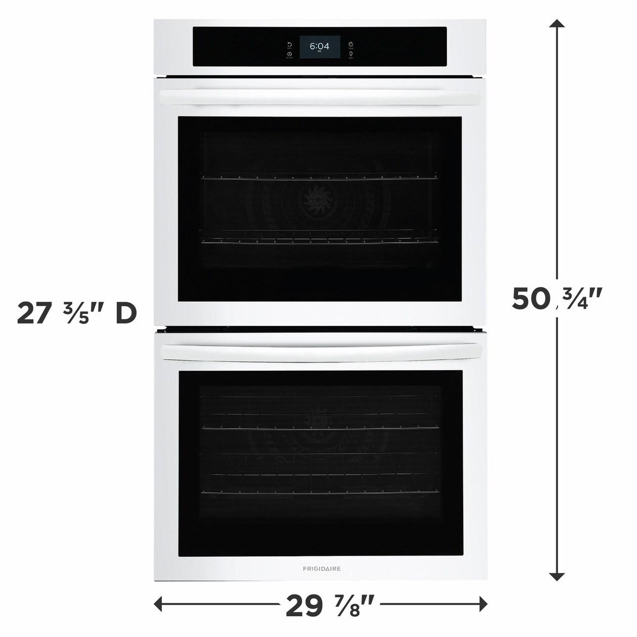 30" Double Electric Wall Oven with Fan Convection