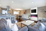 Trivista? Primis 50 Three-Sided Built-in Electric Fireplace