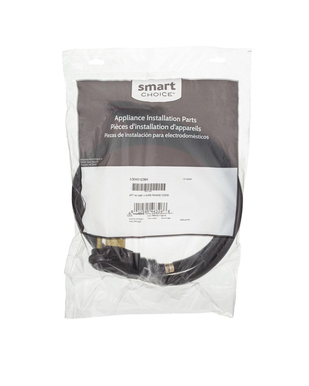 4 ft. 40 Amp Range Cord with 4 Wire