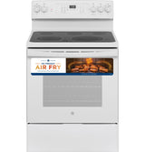 GE® 30" Free-Standing Electric Convection Range with No Preheat Air Fry