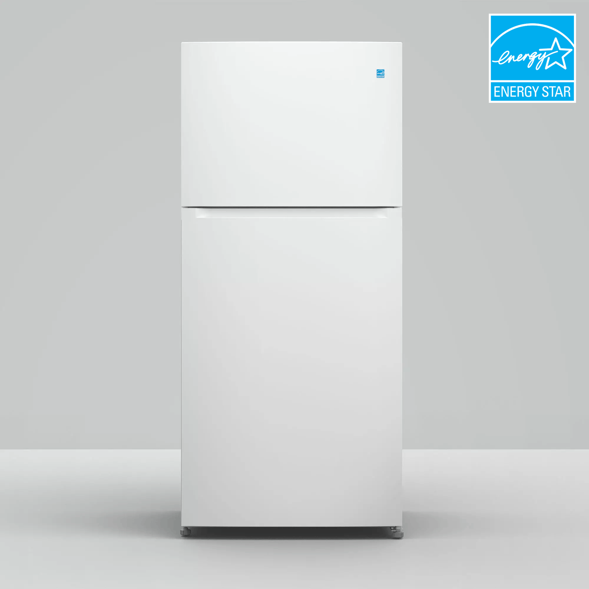 Element Electronics 18.1 cu. ft. Top Freezer Refrigerator - White, ENERGY STAR (EATG18200W)