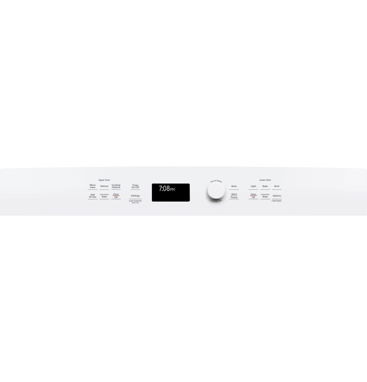 GE Profile™ 30" Built-In Combination Convection Microwave/Convection Wall Oven