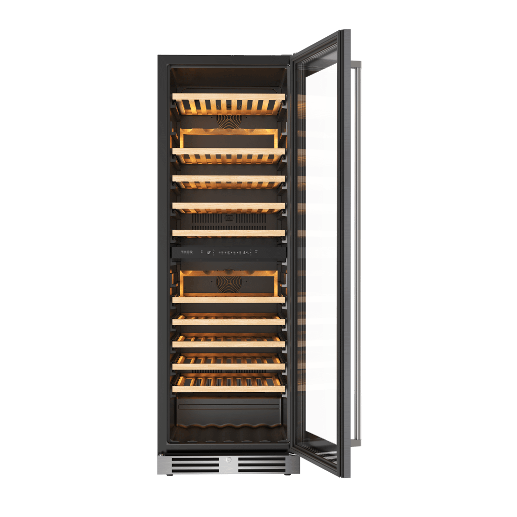 Thor Kitchen 24-inch Freestanding Dual Zone Wine Cellar - Model Twc2470d