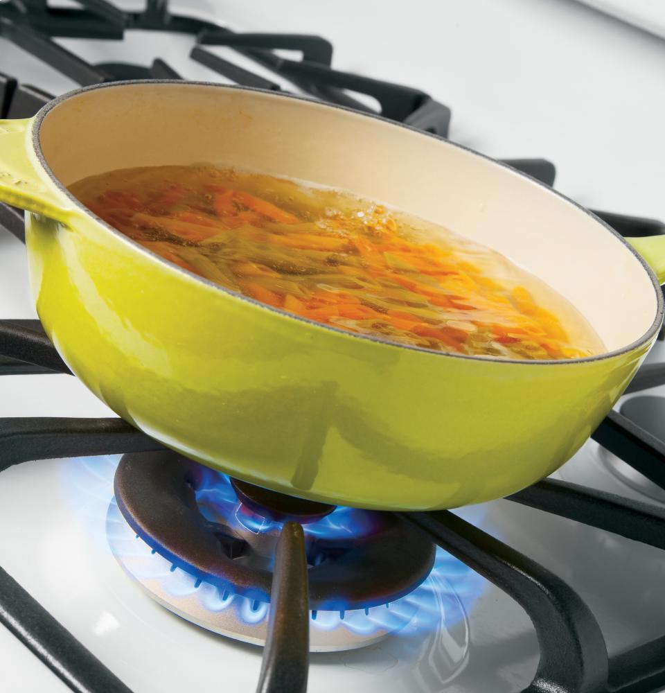 GE Profile Series 30" Dual-Fuel Free-Standing Range with Warming Drawer