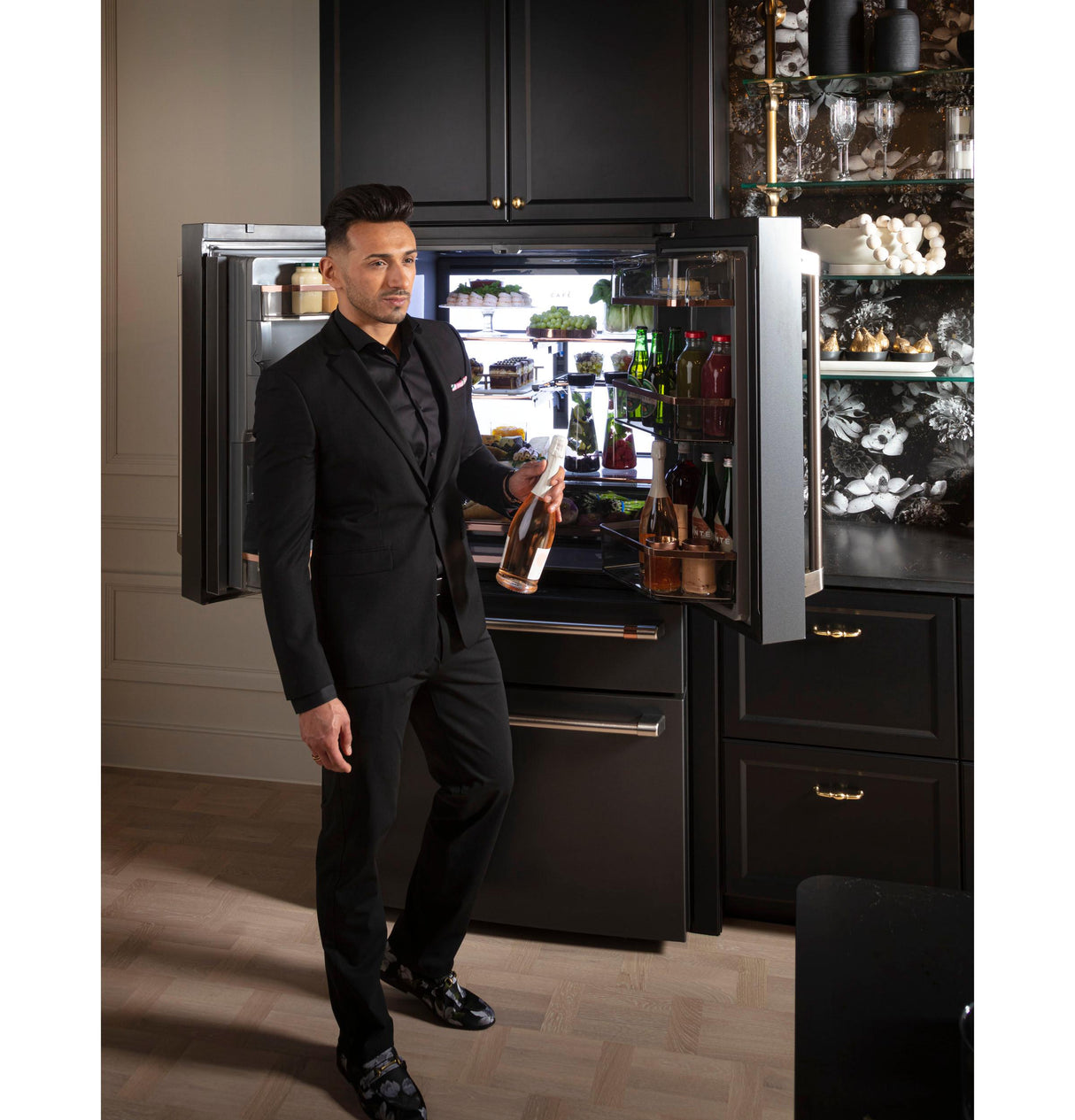 Café™ ENERGY STAR® 27.8 Cu. Ft. Smart 4-Door French-Door Refrigerator