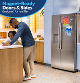GE® 23.6 Cu. Ft. Counter-Depth Side-By-Side Refrigerator with Extra Tall Dispenser and In-Door Icemaker