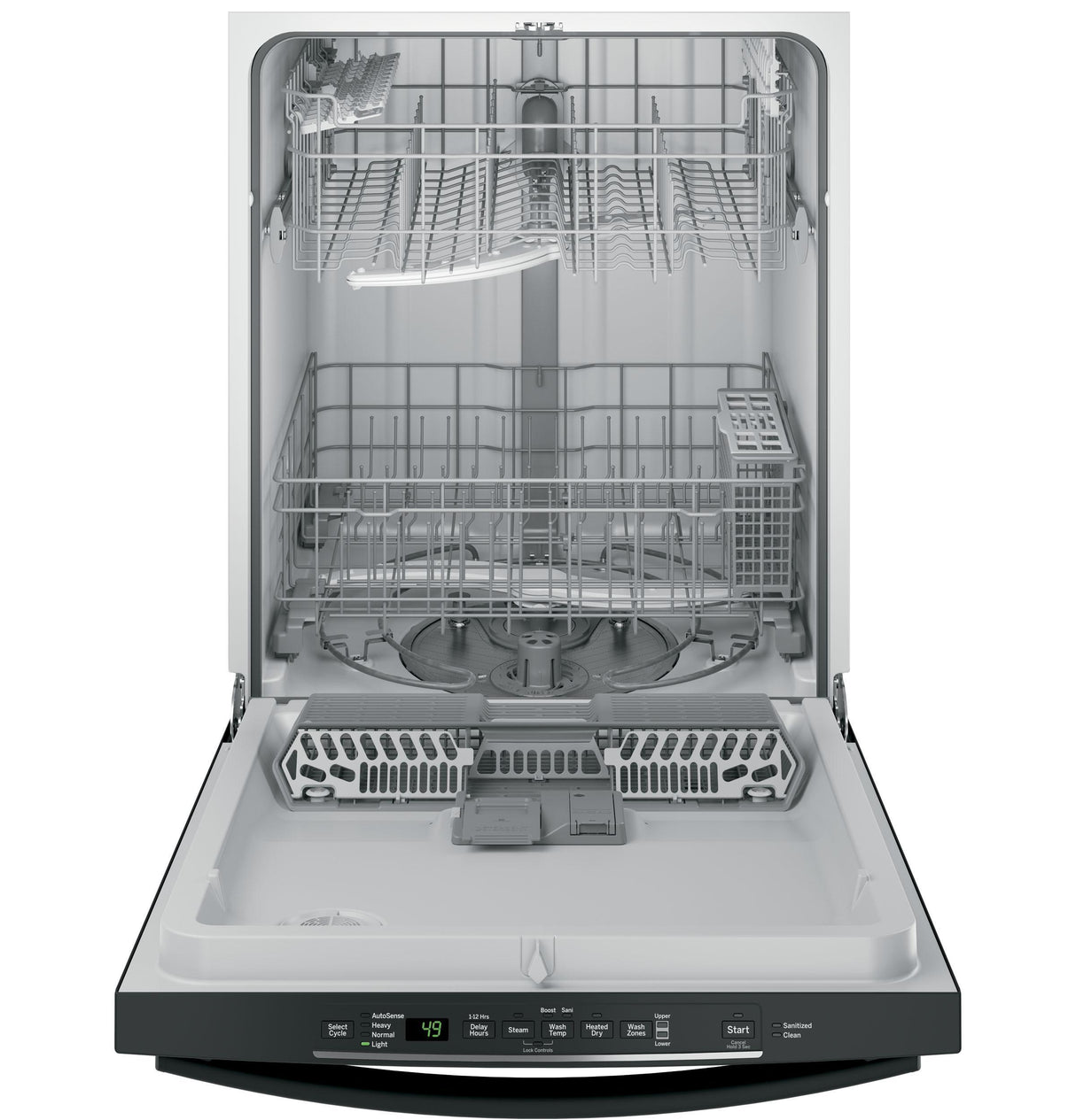 GE® Dishwasher with Hidden Controls