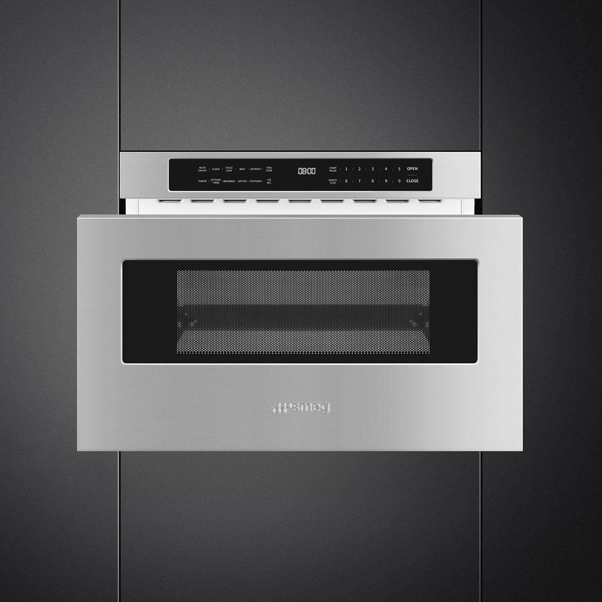 Microwave oven Stainless Steel and Glass MWD24XU