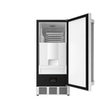 15 Inch Undercounter Built-in/freestanding Ice Maker In Stainless Steel  Gordon Ramsay Series