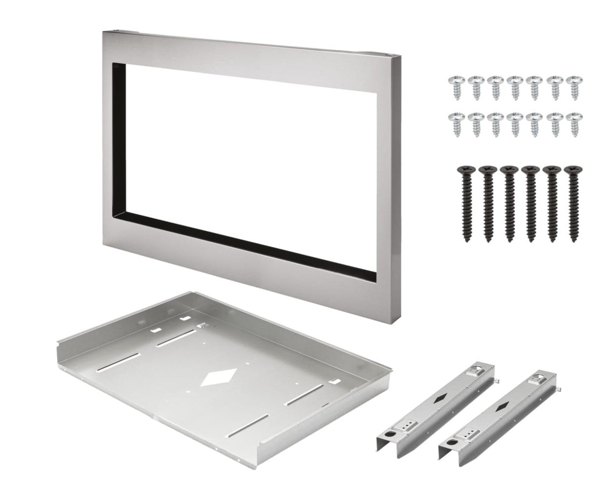 27" Stainless-Steel Gallery Microwave Trim Kit