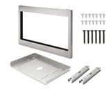 27" Stainless-Steel Gallery Microwave Trim Kit