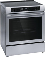 30" Front Control Induction Range with Convection Bake