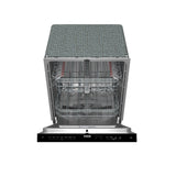 24 Inch Built-in Top Control Dishwasher With Pocket Handle - Black
