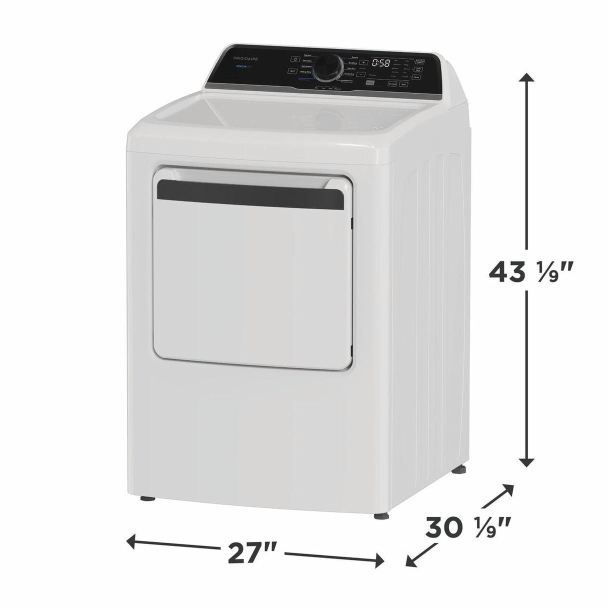 7 Cu. Ft. Gas Dryer