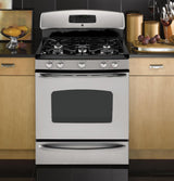 GE® 30" Free-Standing Gas Range with Warming Drawer